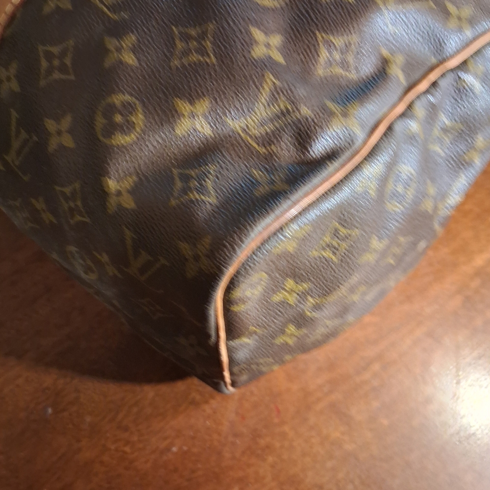Louis Vuitton Brown Monogram Travel Bag - Picture 9 of 16